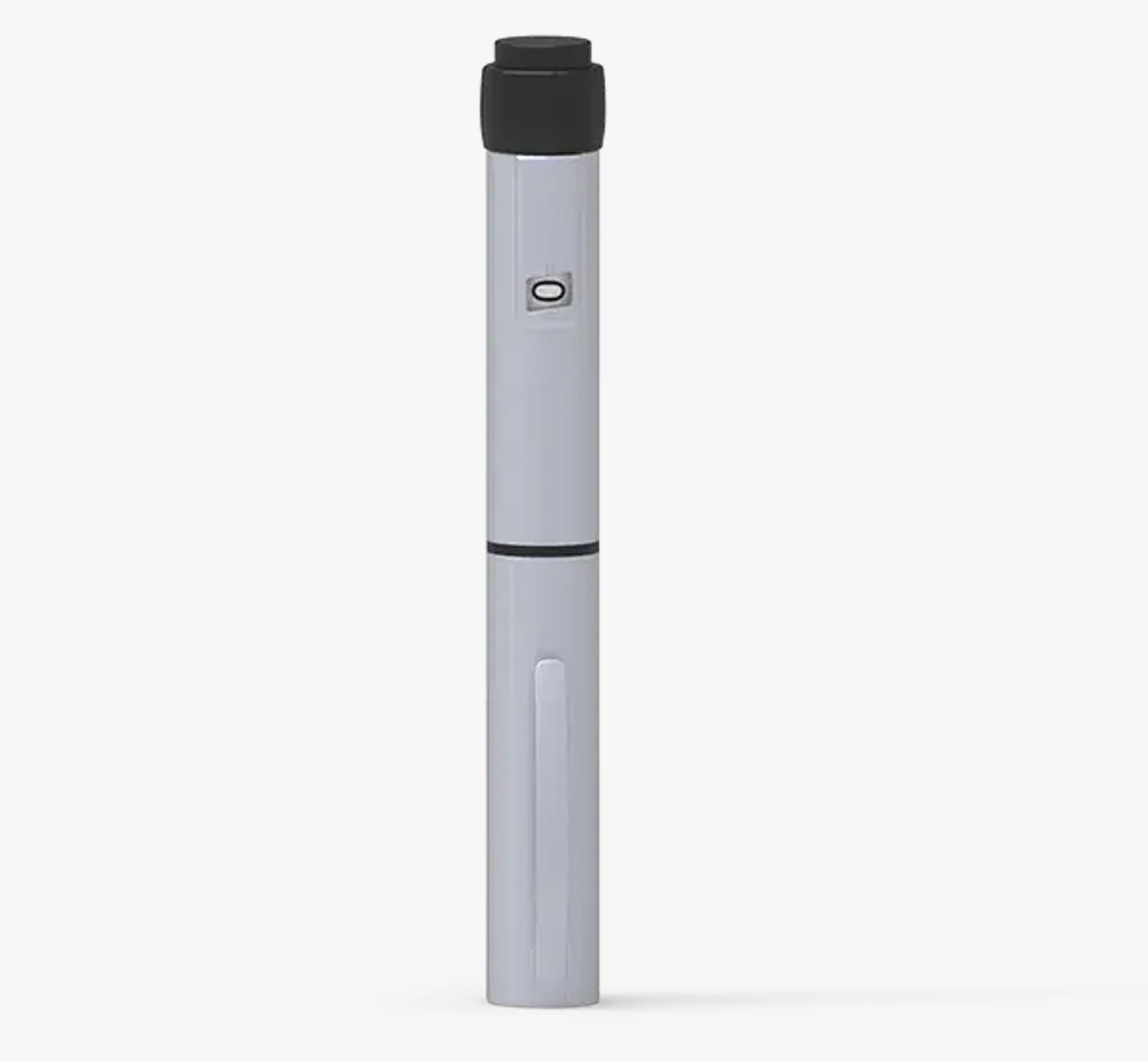 NOVIXPEN WH-RG reusable autoinjector pen with cartridge holder, white background
